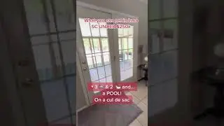 What you can get in Irmo SC under $250k with 3 🛌 & 2 🛀 and&hellip; a POOL! Yes a pool and theres still a