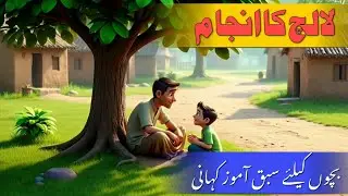 The end of greed۔ لالچ کا انجام (Full Cartoon Story)