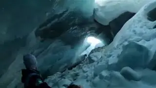 Sledding Whistler Ice Caves 2020