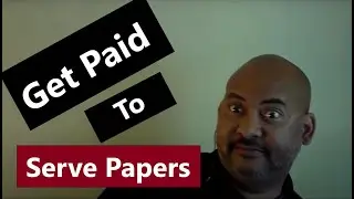Get Paid To Serve Papers | Process Server Training | How to Become a Process Server