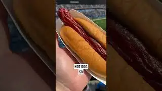 Food showcase at the brand new SoFi Stadium 🏈🌭 #foodie #foodreview #stadium #football #losangeles