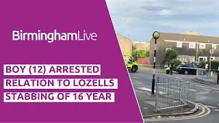 Boy of just 12 arrested after Lozells murder victim confirmed as 16-year-old