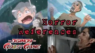 Digimon Ghost Game Horror homages and references