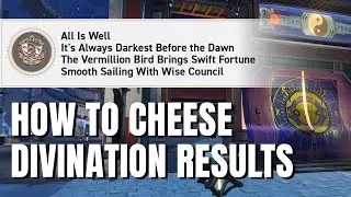Take control of your fate with this Divination Exploit - Weal/Woe/Slack/Doze selector trick