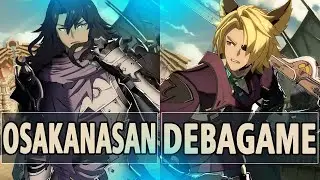 GBVSR:🔥Osakanasan (Siegfried) Vs debagame (Eustace)🔥| High Level Gameplay.
