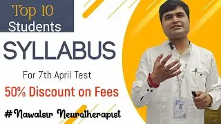 50% Discount on Neurotherapy Diploma Course Online or Offline | Syllabus for 7th April 2024 Test