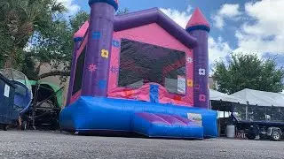 Pink & Purple Bounce House Rental Miami