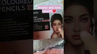 New Brustro Skin tone color pencils❤️❤️❤️❤️
