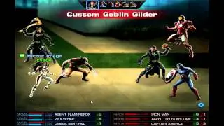 Marvel Avengers Alliance PVP - Wolverine/Omega Sentinel Vs. 