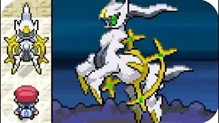 Pok&eacute;mon Platinum - Mythical Arceus Location and Battle (HQ)