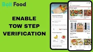 How To Enable Tow Step Verification On Bolt Food App | Step By Step