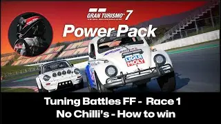Тюнинг-битва GT7 Power Pack, гонка 1 без перца чили. Как победить.