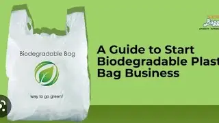 Biodegradable Bag Manufacturing|Biodegradable Plastic Bags|Biodegradable Bag Making Machine  #shorts