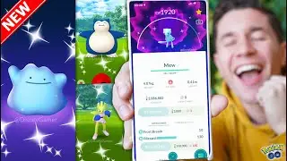 POK&Eacute;MON GO&rsquo;S GREATEST EVENT YET - * SHINY MEW, DITTO, SNORLAX *