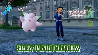 ✨Pok&eacute;mon Legends Z-A: SHINY ALPHA CLEFABLE!✨
