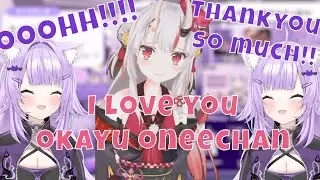 [Hololive]Thankyou Okayu for the making Ayame say this![ENClips]