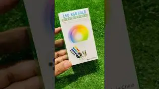 How to use LED RGB BULB + Remote Control | Colourful LED Lamp #unboxing #ledlights #ledlamp