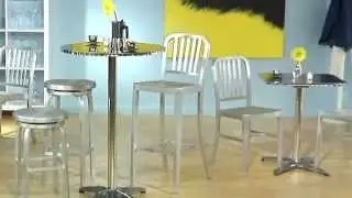Cafe-B Aluminum Bar Stool