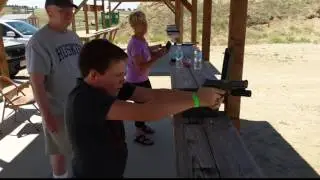 Kenaz Tactical - Private class - 12 Yr old first time shooter