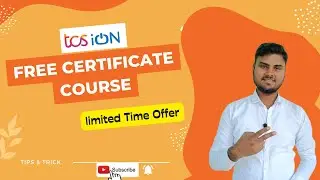 TCS New Data Science Course with Certificate Absolutely Free