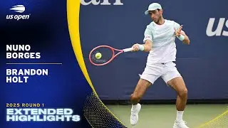 Nuno Borges vs. Brandon Holt Extended Highlights | 2025 US Open Round 1