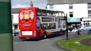 Throaty Sounding Stagecoach North West Alexander Dennis Trident Enviro 400 10023 PX12 DMZ at Heysham