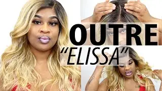 Outre Melted Hairline Glueless Synthetic Hair HD Lace Front Wig - ELISSA |EBONYLINE.COM