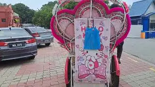 Bercuti di Melaka -- Naik beca