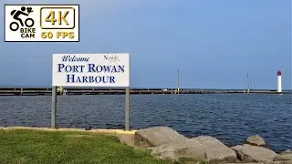 🚴&zwj;♂️ Scenic 4K Bike Ride Through Port Rowan Harbour, Ontario 🌊🚲 Stunning Views & Hidden Gems!
