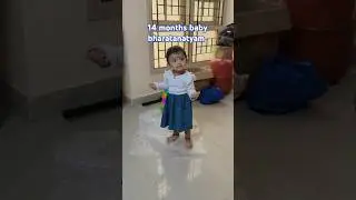 cute baby doing dance| Indian dance form kuchipudi, bharatanatyam @LifeOPragna