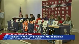 Eight Liberty Christian Student-Athletes Sign NLI