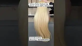 #lacewig #lacefrontalwig #laceclosurewig #hdlacewig #hairstyle #blondehair #613wig #straighthair #hd