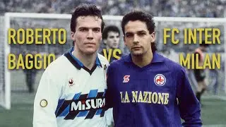 Roberto Baggio v Inter Milan | Goal & Assist against Serie A Winners | 17/12/1989