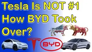 Tesla больше не номер один &mdash; BYD захватила рынок! Китай обогнал рынок США? Гонка электромобилей м...