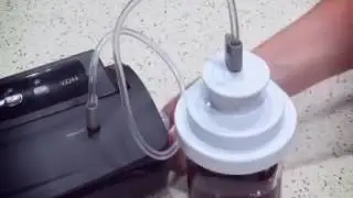 How to   Vacuum Seal a Mason Jar  FoodSaver&reg; V2244 Vacuum Sealer