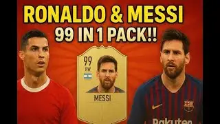 😱🔥Pulled Cristiano Ronaldo, Lionel Messi, Johan Cruyff & Ronaldo Naz&aacute;rio in ONE Pack!⚡