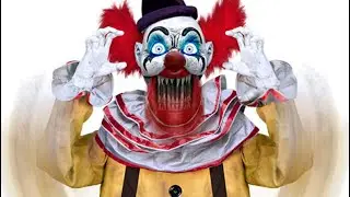 Party City/Tekky Toys 2021 NEW ANIMATRONICS (Giggles The Clown, Fogging Grim Reaper)