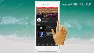 Subscribe screen and bell icon click