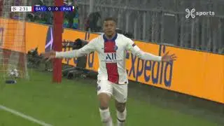 Champions League 07.04.2021 / Goal Mbapp&eacute; against Bayern Munich