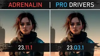 Драйверы AMD Adrenalin и AMD PRO &mdash; бенчмарки 2023 года