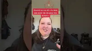 Quand on me dit&nbsp;:tu lis beaucoup troop #booktube #booktubeuse