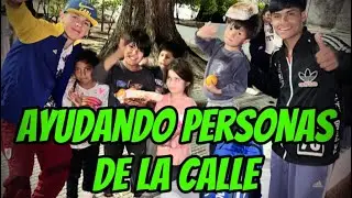 Hoy hicimos ravioles con salsa para la gente de la calle 
