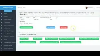 Multilingual scaffolding rent software - 30. Edit, cancel, view and print a credit invoice