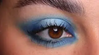 MAKEUP TUTORIAL: monday blues and steel blue