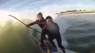 SUP tandem by Julien and Camille Bouyer