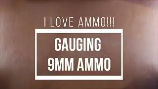 ASMR Gauging 9mm with the ShockBottle Gen1!! #reloading #chambercheck #asmr