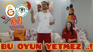 GALATASARAY 3-1 KONYASPOR OKAN HOCA BİRŞEYLER DENİYOR..? 