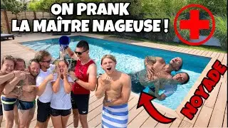 ON PRANK LA MAITRE NAGEUSE &Agrave; LA PISCINE ! * noyade *