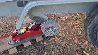 Car trailer repair № 1 / Ремонт автомобильного прицепa № 1