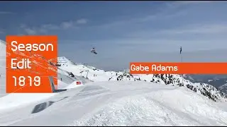 16 Year-Old Gabe Adams Snowboarding Season Edit 1819